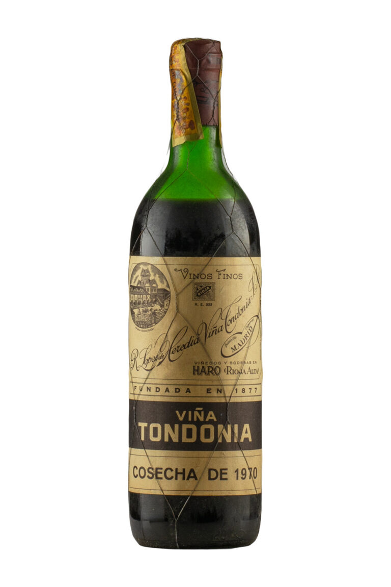 Vina Tondonia Rioja Reserva Tinto Lopez de Heredia 1970 Vina Tondonia Rioja Reserva Tinto Lopez de Heredia 1970