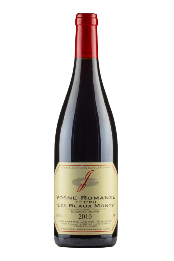 Vosne Romanee Les Beaux Monts Jean Grivot 2010