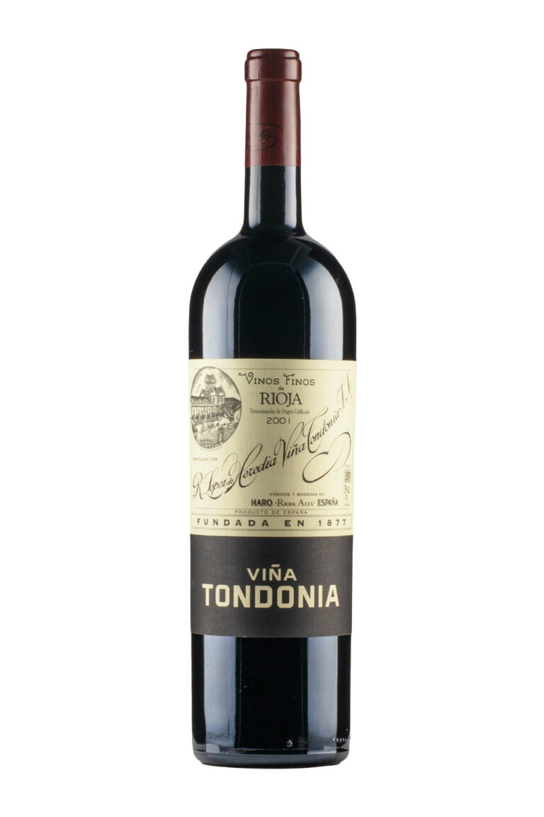 Vina Tondonia Rioja Reserva Tinto Lopez de Heredia Magnum 2001