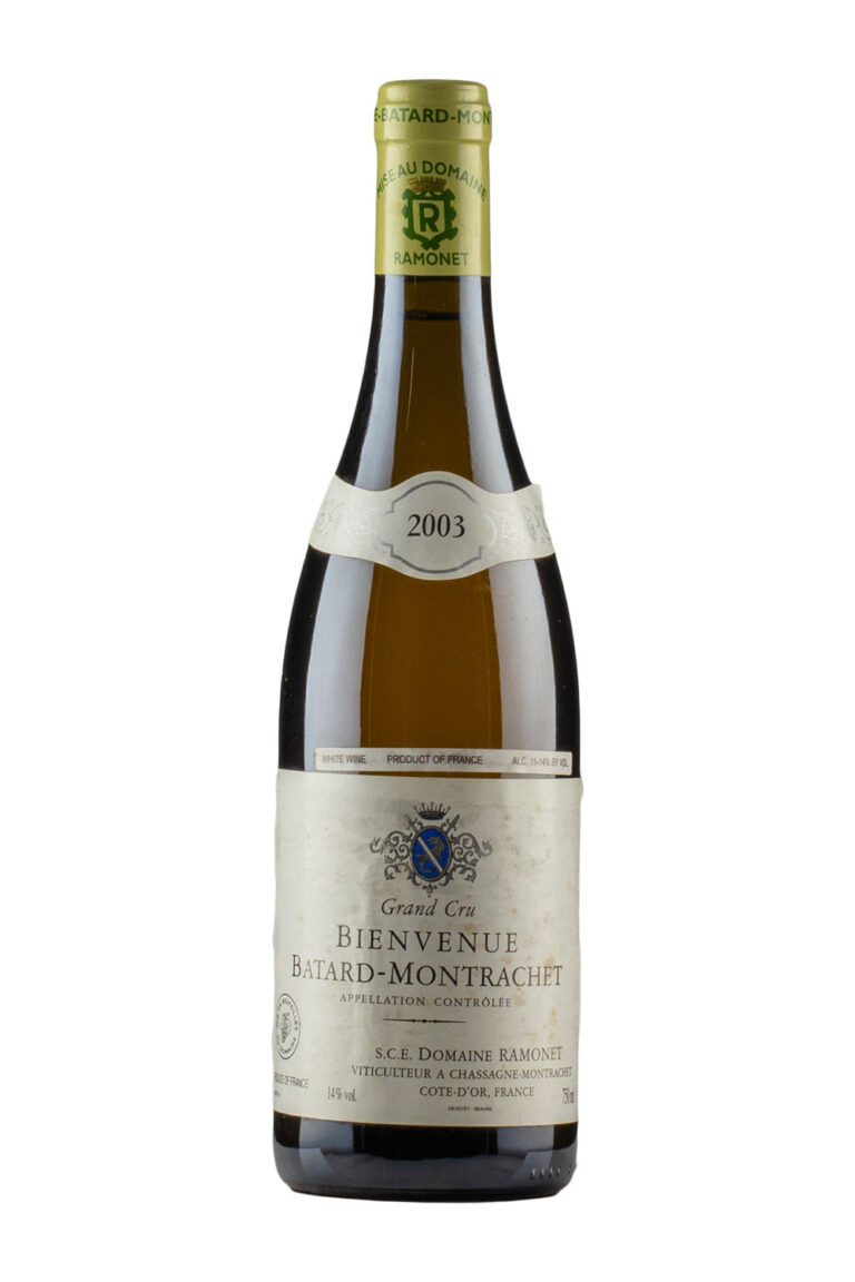 Bienvenues Batard Montrachet Ramonet 2003 Bienvenues Batard Montrachet Ramonet 2003