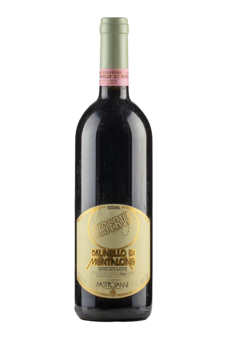 Brunello di Montalcino Riserva Mastrojanni 1990