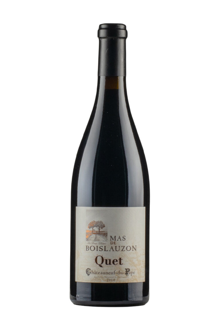 Chateauneuf du Pape Cuvee du Quet Mas de Boislauzon 2010 Chateauneuf du Pape Cuvee du Quet Mas de Boislauzon 2010