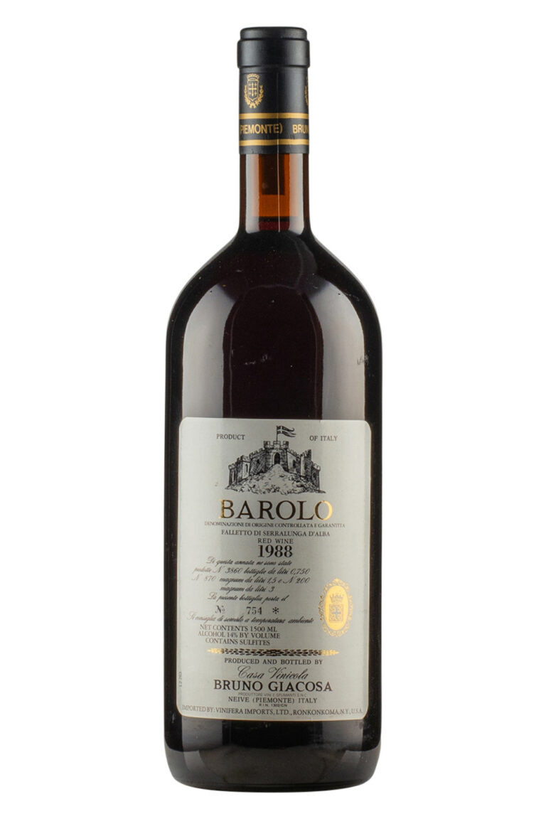 Barolo Falletto di Serralunga Giacosa Magnum 1988 Barolo Falletto di Serralunga Giacosa Magnum 1988