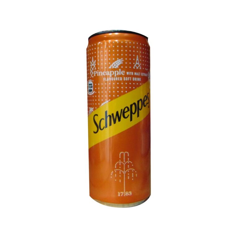 SCHWEPPES PINEAPPLE CAN 33cl SCHWEPPES PINEAPPLE CAN 33cl