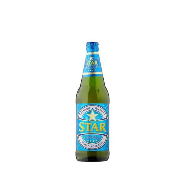 STAR BEER LAGER 600ML STAR BEER LAGER 600ML